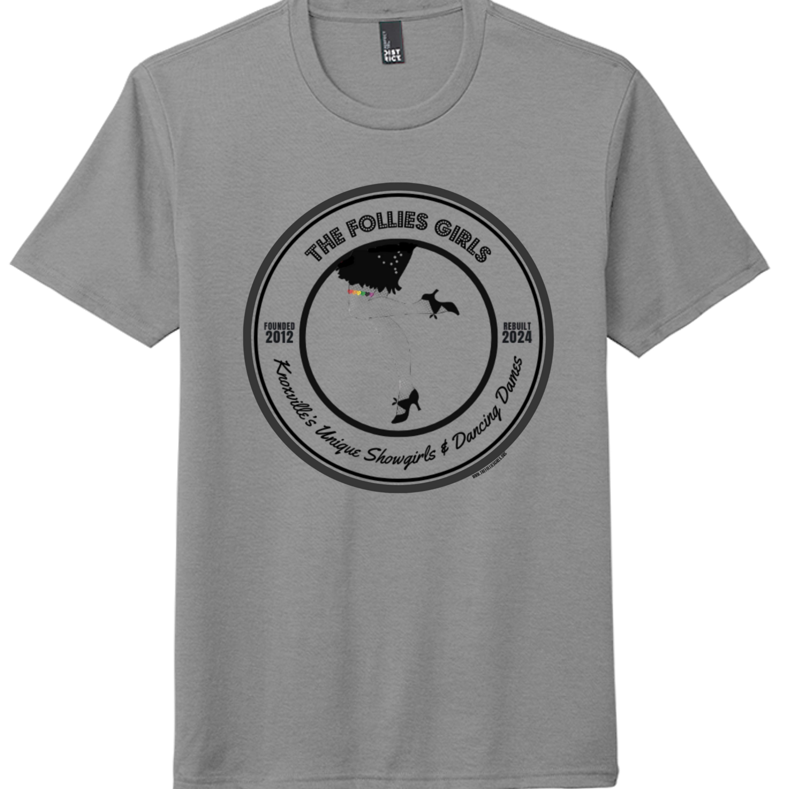 Heathered Grey - DM130 - FRONT